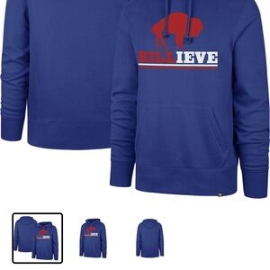 Buffalo Bills Billieve Xl Blue Hoodie